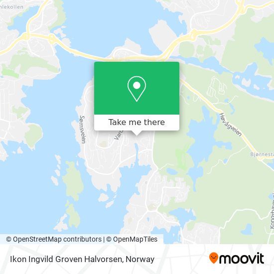 Ikon Ingvild Groven Halvorsen map