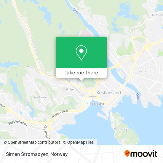 Simen Strømsøyen map