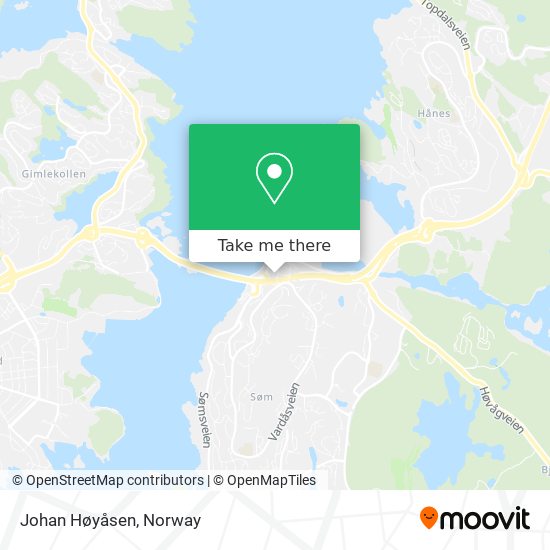 Johan Høyåsen map