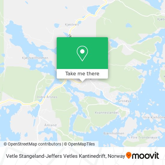 Vetle Stangeland-Jeffers Vetles Kantinedrift map
