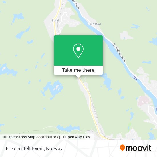 Eriksen Telt Event map