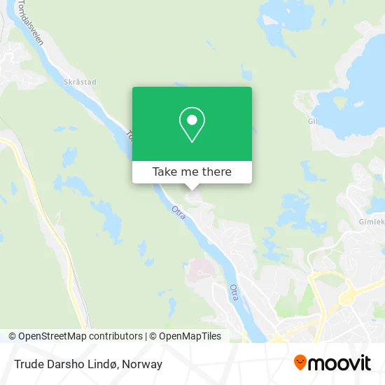 Trude Darsho Lindø map