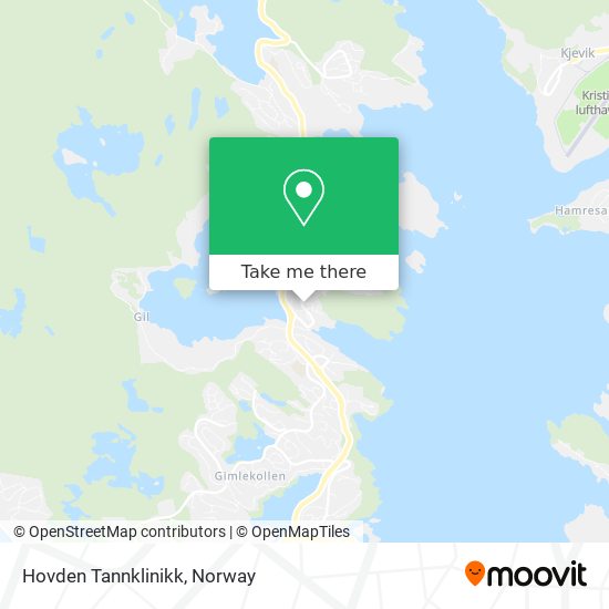 Hovden Tannklinikk map