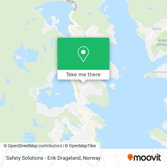 Safety Solutions - Erik Drageland map