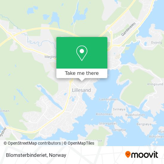 Blomsterbinderiet map