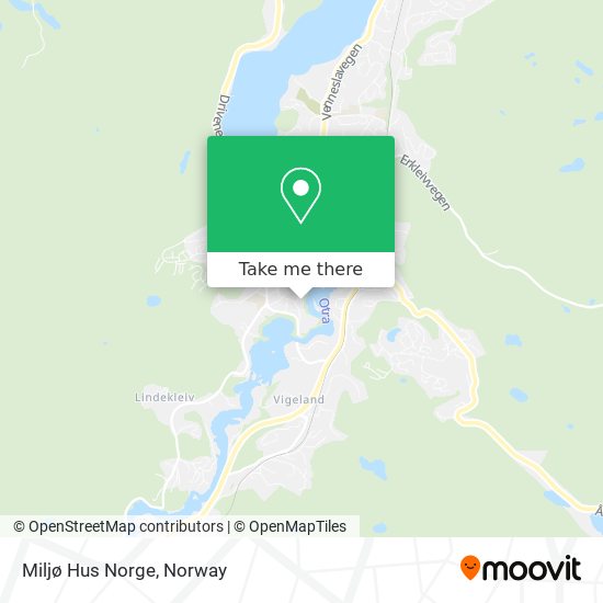 Miljø Hus Norge map