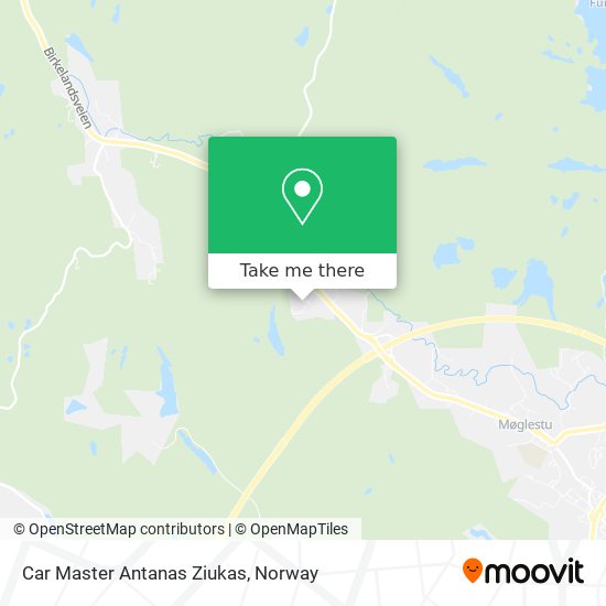 Car Master Antanas Ziukas map