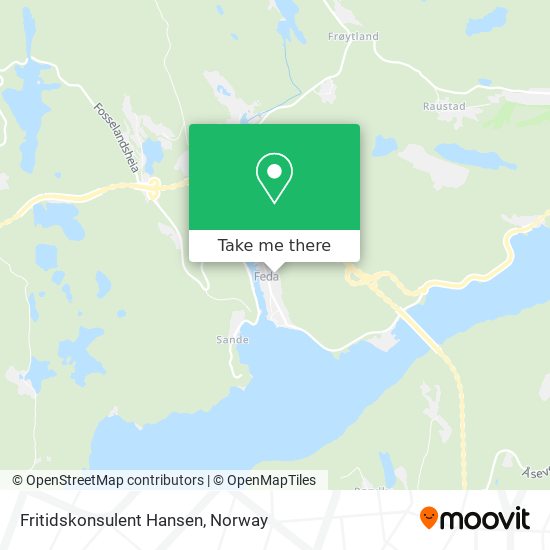 Fritidskonsulent Hansen map