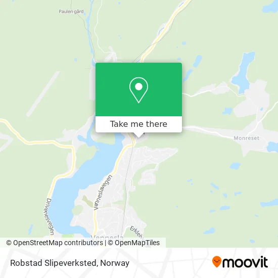 Robstad Slipeverksted map