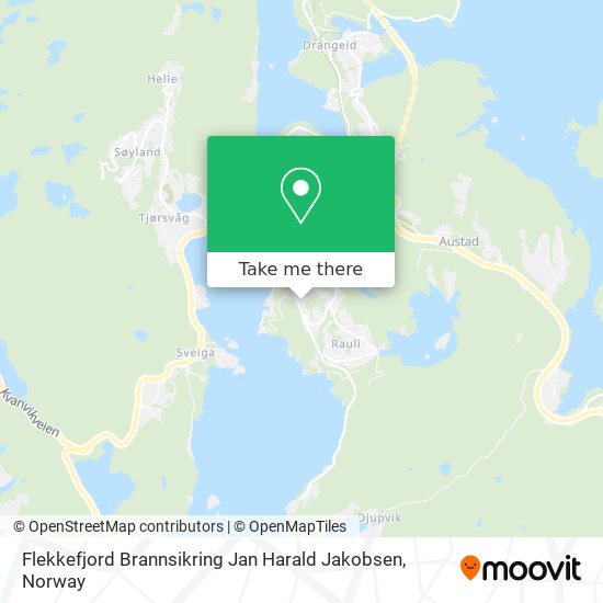 Flekkefjord Brannsikring Jan Harald Jakobsen map