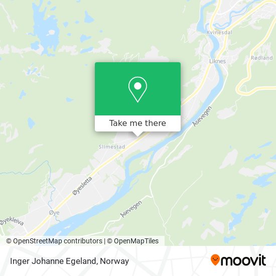 Inger Johanne Egeland map