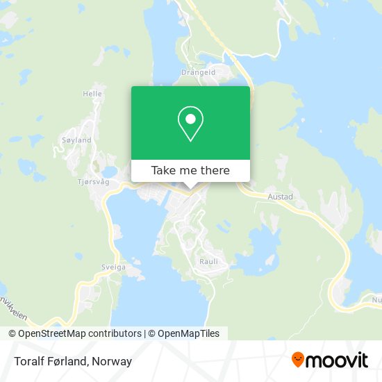 Toralf Førland map