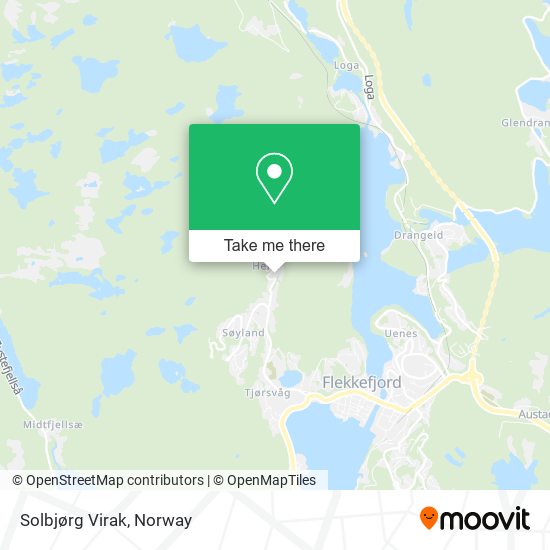 Solbjørg Virak map