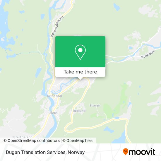 Dugan Translation Services map