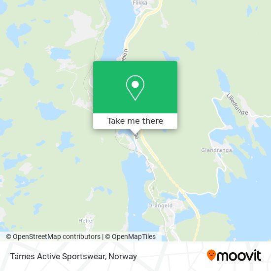 Tårnes Active Sportswear map