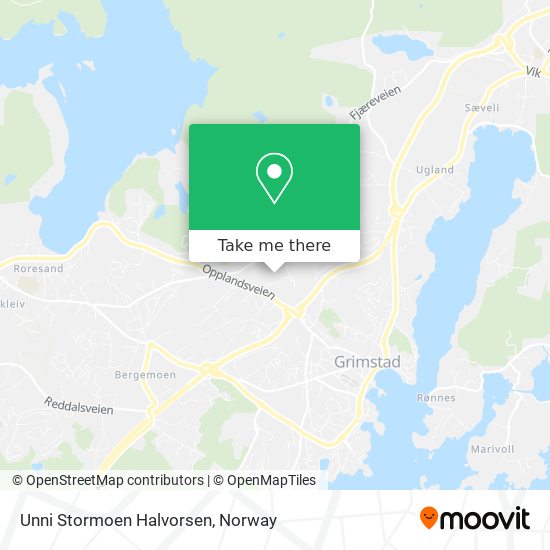 Unni Stormoen Halvorsen map