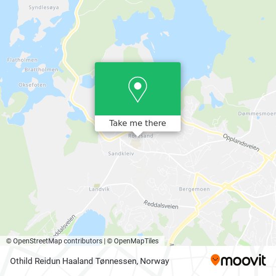 Othild Reidun Haaland Tønnessen map