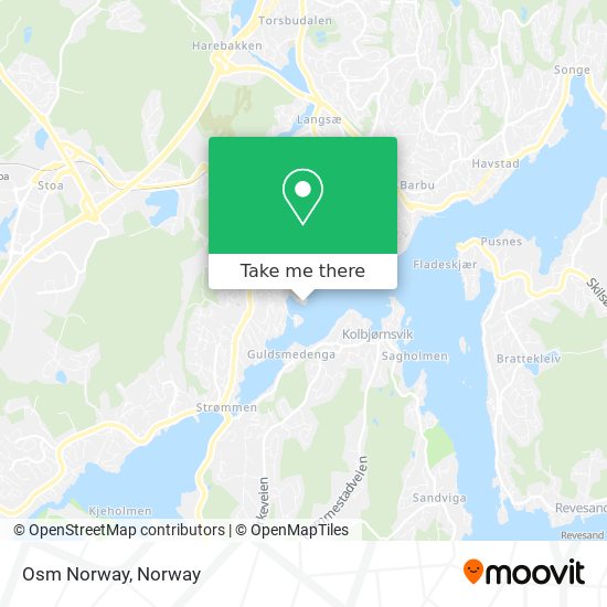 Osm Norway map