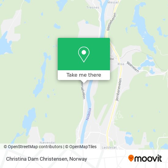 Christina Dam Christensen map