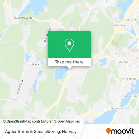 Agder Brønn & Spesialboring map