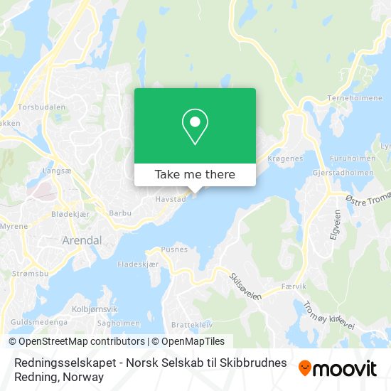 Redningsselskapet - Norsk Selskab til Skibbrudnes Redning map