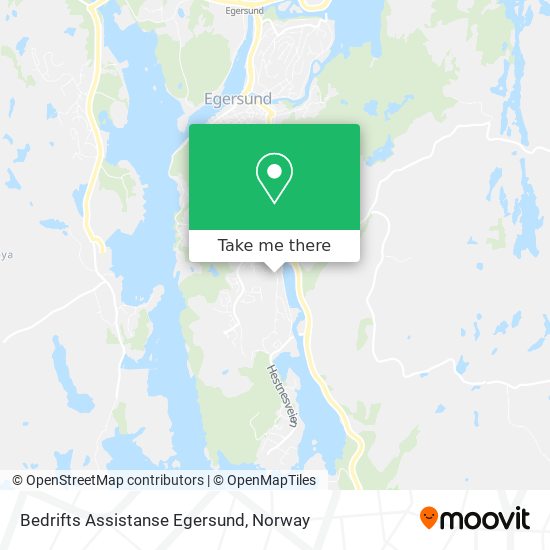 Bedrifts Assistanse Egersund map