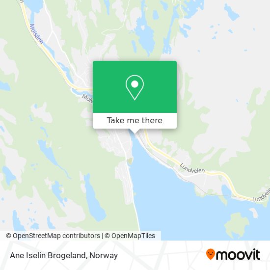 Ane Iselin Brogeland map