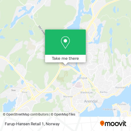 Farup-Hansen Retail 1 map