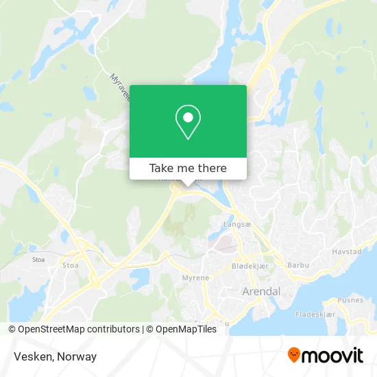 Vesken map