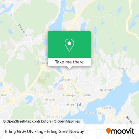 Erling Grøv Utvikling - Erling Grøv map