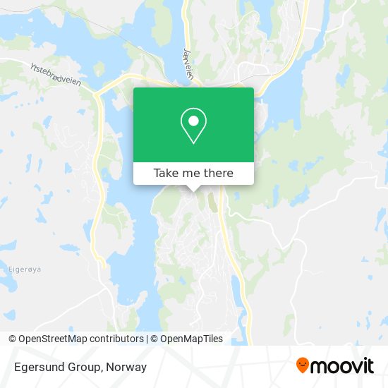 Egersund Group map