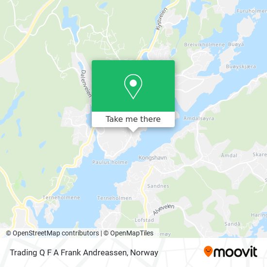 Trading Q F A Frank Andreassen map