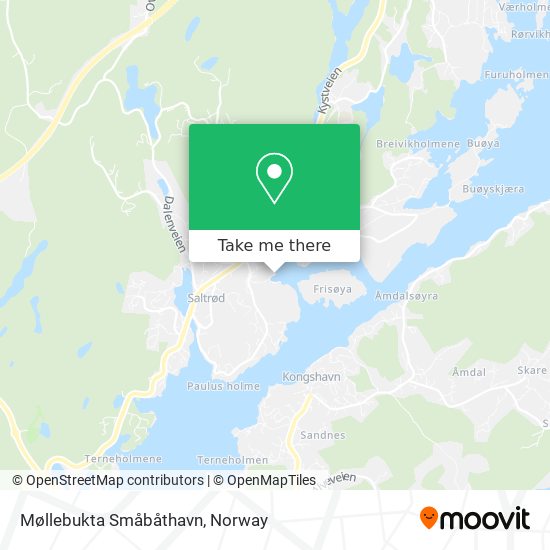 Møllebukta Småbåthavn map