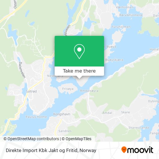 Direkte Import Kbk Jakt og Fritid map