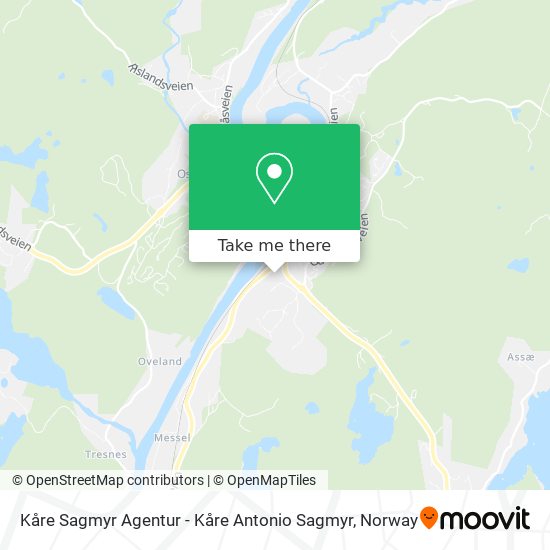 Kåre Sagmyr Agentur - Kåre Antonio Sagmyr map