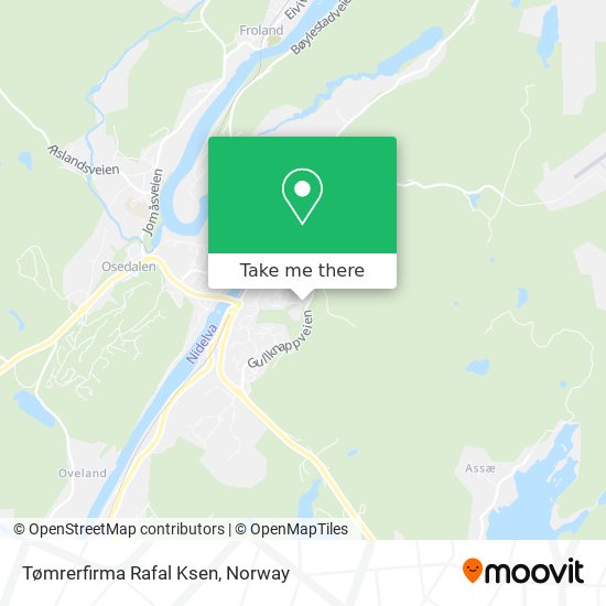Tømrerfirma Rafal Ksen map
