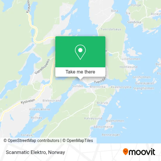 Scanmatic Elektro map