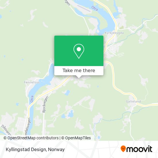 Kyllingstad Design map