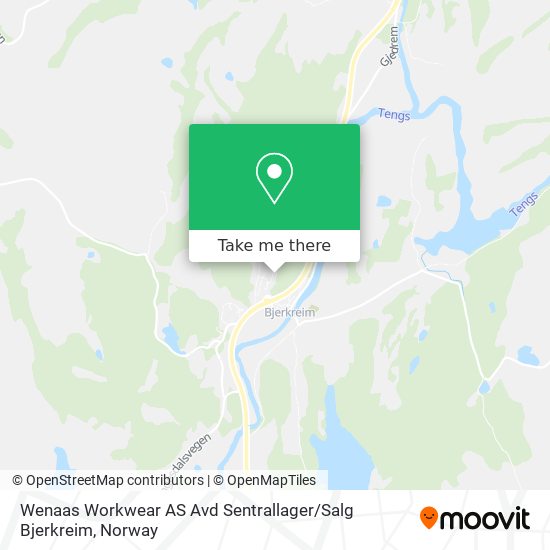 Wenaas Workwear AS Avd Sentrallager / Salg Bjerkreim map