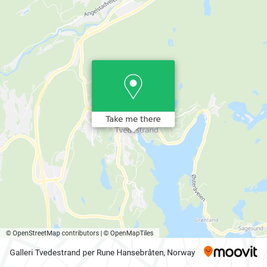 Galleri Tvedestrand per Rune Hansebråten map