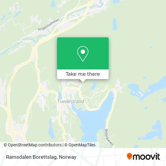 Ramsdalen Borettslag map