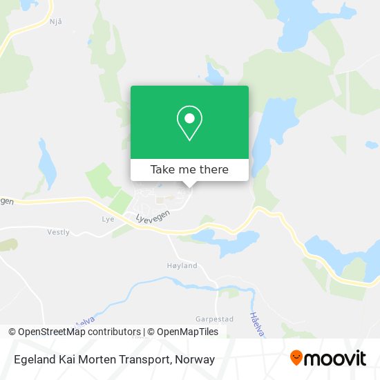Egeland Kai Morten Transport map