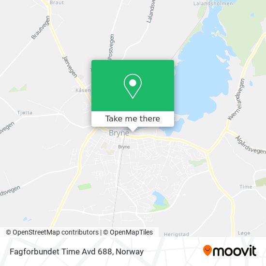 Fagforbundet Time Avd 688 map