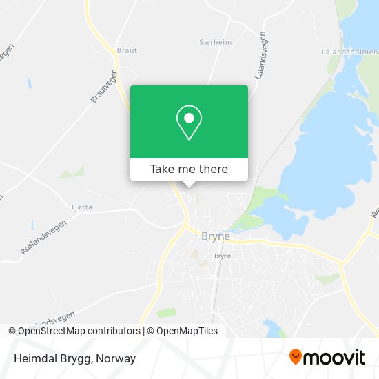 Heimdal Brygg map