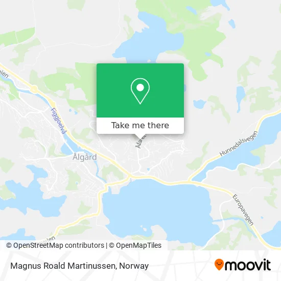 Magnus Roald Martinussen map