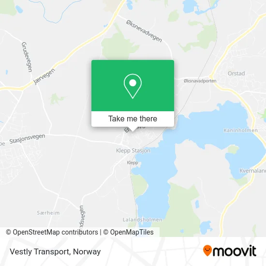 Vestly Transport map