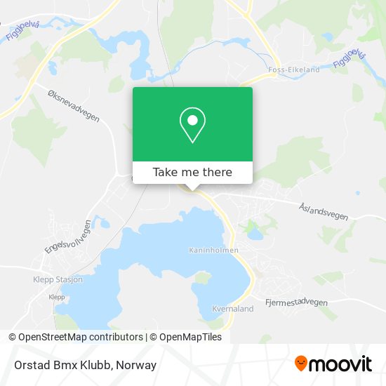 Orstad Bmx Klubb map