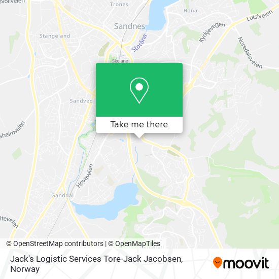 Jack's Logistic Services Tore-Jack Jacobsen map