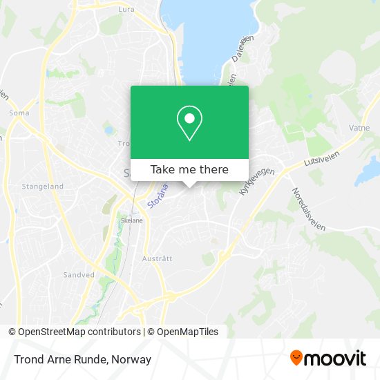 Trond Arne Runde map