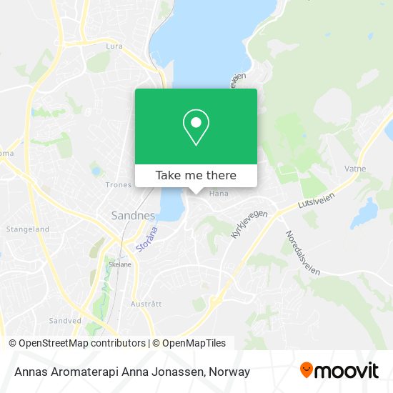 Annas Aromaterapi Anna Jonassen map